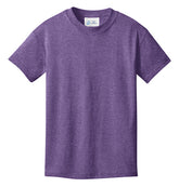 Port & Company® Adult Core Cotton Tee - Heather Purple